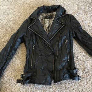 Guess leather jacket